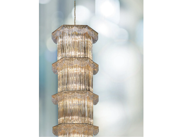 CRISTALLI 5015 - Glass pendant lamp by Patrizia Volpato - view 2